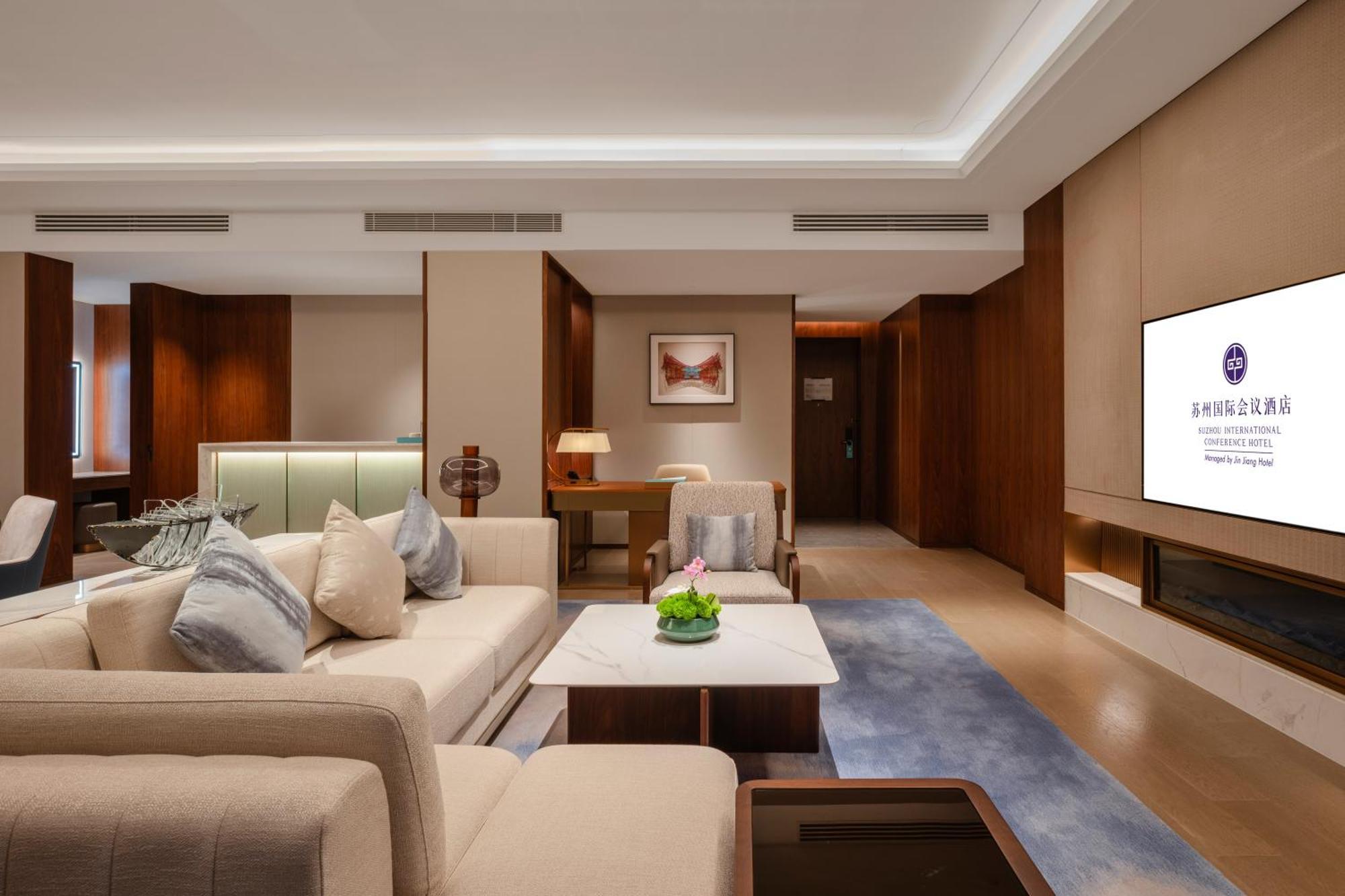 Suzhou International Conference Hotel Exterior foto