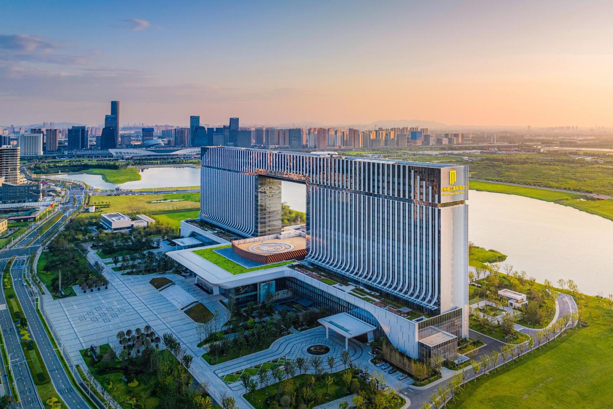 Suzhou International Conference Hotel Exterior foto